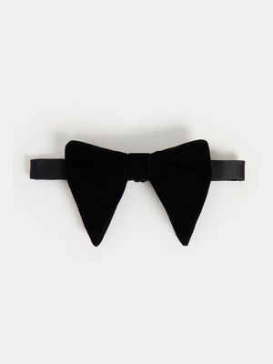 MKM BLACK LUXE OVERSIZE BOW TIE