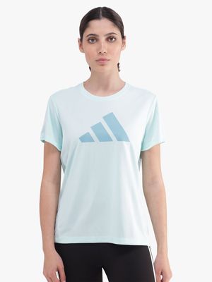 Womens adidas Training Essential Aqua Tee