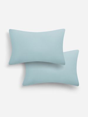 Jet Home Grey Mist 2 Pack Standard Pillow Case