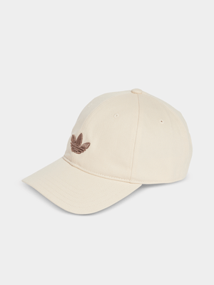 adidas Original Unisex Baseball Classic Trefoil Peak Cream Cap