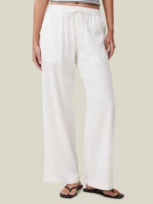 Women's Cotton On White Haven Wide Leg Pants