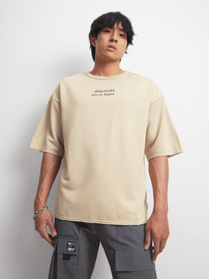 Men's Stone Angle Heavy Baggy Top