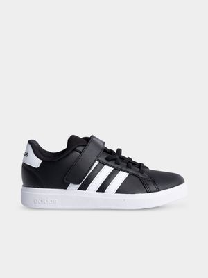 Kids adidas Grand Court Black/White Sneaker