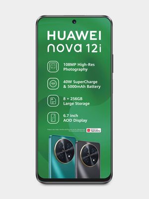 Huawei Nova 12i  3G Dual Sim +  FREE 15GB Telkom Sim