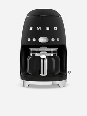 Smeg Retro Filter Coffee Machine Matt Black