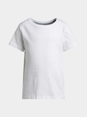 Jet Younger Boys White Core T-Shirt