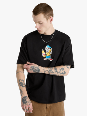 Vans Men's Reggie Black T-Shirt