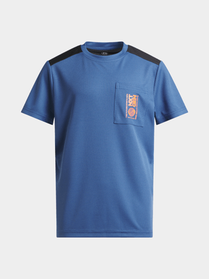 Boys TS Nxt Gen Steel Blue Tee