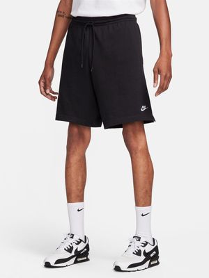 Nike Men's Club Knit Black Shorts