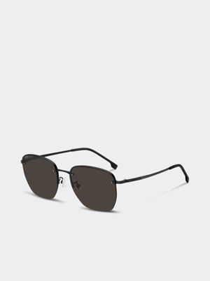 Hugo Boss Matte Black 58 Sunglasses