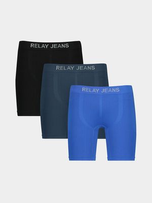 RJ Multicolour 3PK SPORT EDGE LONGERLEG