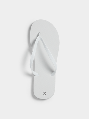 Jet Women's White Flip Flops