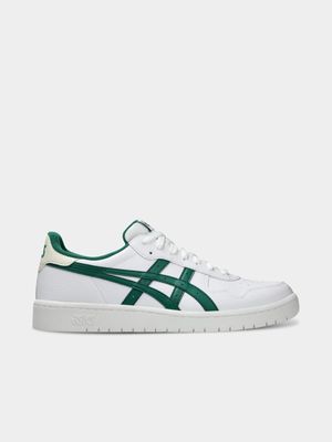 Mens Asics Japan S White/Green Sneaker