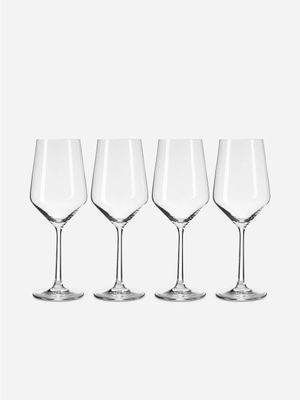 Guesthouse Crystal White Wine Glasses 4 Pack 540ml