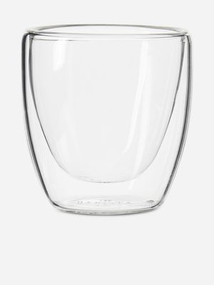 barista double wall glass 2pc 80ml