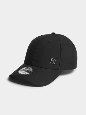 New Era Unisex New York Yankees Metal Logo Black Cap