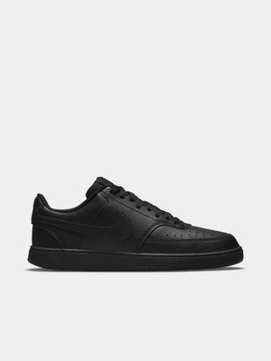 Men's Nike Court Vision Low Black Sneakers