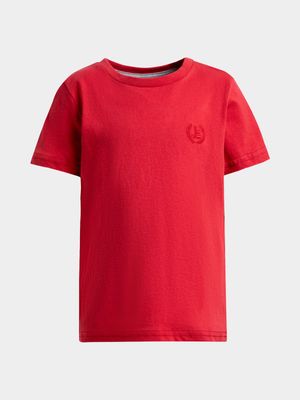 Jet Younger Boys Red T-Shirt