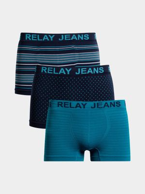 RJ Teal 3PK Boxers