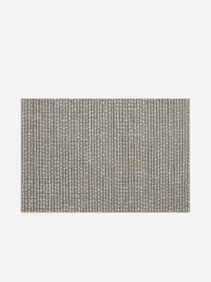 Jet Home Grey Rectangular Weave Place Mat