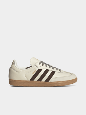 adidas Originals Women's Samba Cream Sneaker