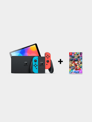 Nintendo OLED Console+MarioKart 8 Deluxe Bundle