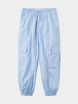 Cotton On Kids Blue Girl Alex Utility Pants