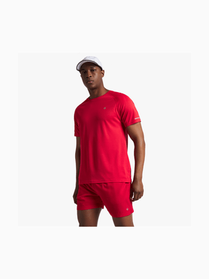 Mens TS Dri-Tech Ultra X Red Run Shorts