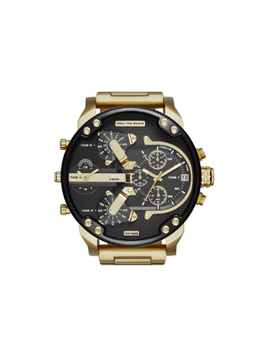 Diesel Mr Daddy Gold Tone Bracelet Watch