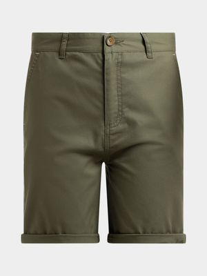 Older Boy's Fatigue Chino Shorts