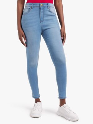 Women's Light Wash Skinny Jeans