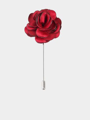 Men's Markham Buttercup Red Lapel Pin