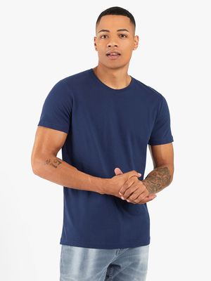 MKM Navy Crew Neck T-Shirt