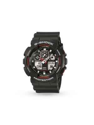 Casio Gshock Black & Red Trim Anadigi Watch