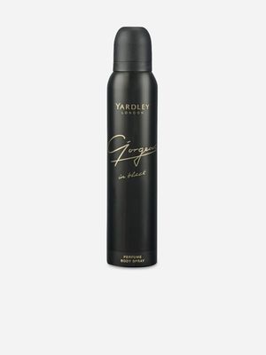 Yardley Gorgeous in Black Upsize Body Spray