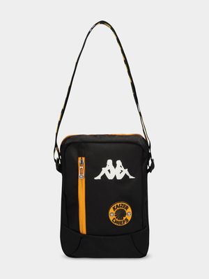 Kappa Kaizer Chiefs Kailua Black Cross Body bag