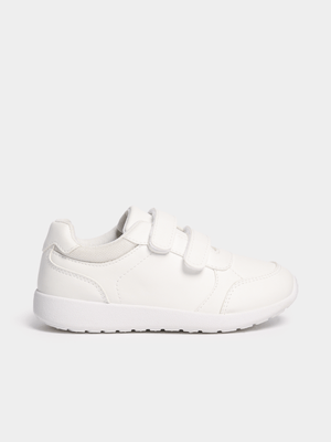 Younger Boy's White Sneakers