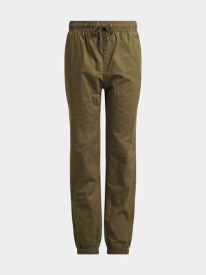 Jet Older Boys Fatigue Cuffed Jogger Pants