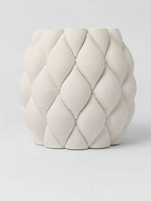 Bubble Ceramic Artstone Vase 15 x 15cm