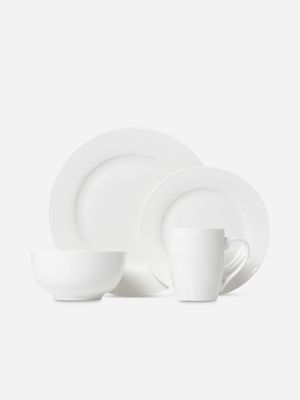 Guesthouse New Bone 16 Piece Dinner Set White