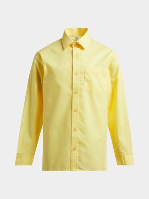 Jet Girls Maize Long Sleeve School Shirt