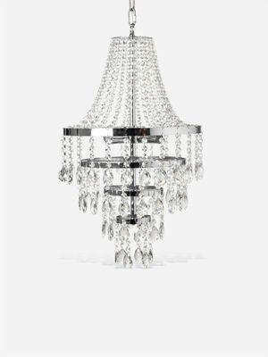 Chandelier Crystal Waterfall 39 x 120cm