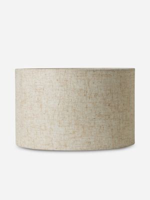 Drum Lamp Shade Natural 32.5 x 20cm