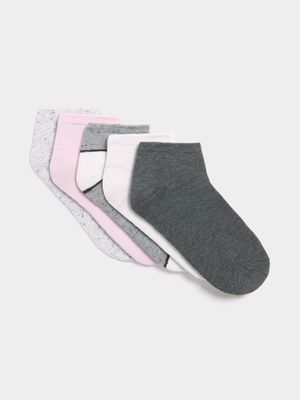 Jet Women's 5 Pack June TL Multicolour Socks