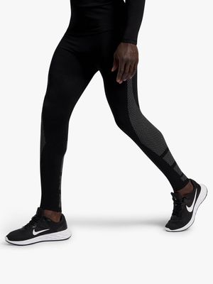 Mens TS Full Length Black Base Layer Tights