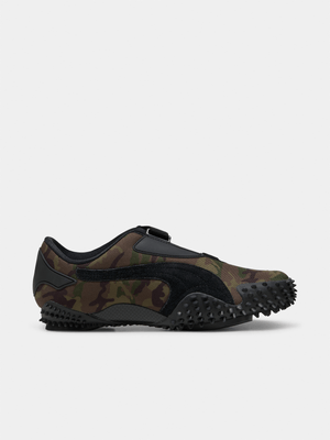 Puma Men's Mostro Camo Dark Olive Sneaker