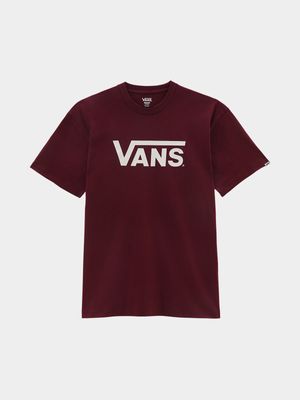 Mens Vans Classic Burgundy Tee