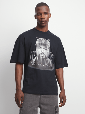 Jet Men's Black Ice Cube Graphic Tee