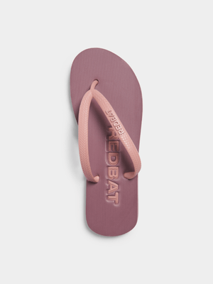 Redbat Athletics Women's Mauve Flip Flop