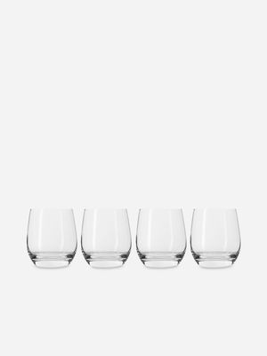 Viva Tumbler Glass Set of 4 340ml